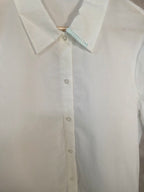 Camicia con inserti di sangallo