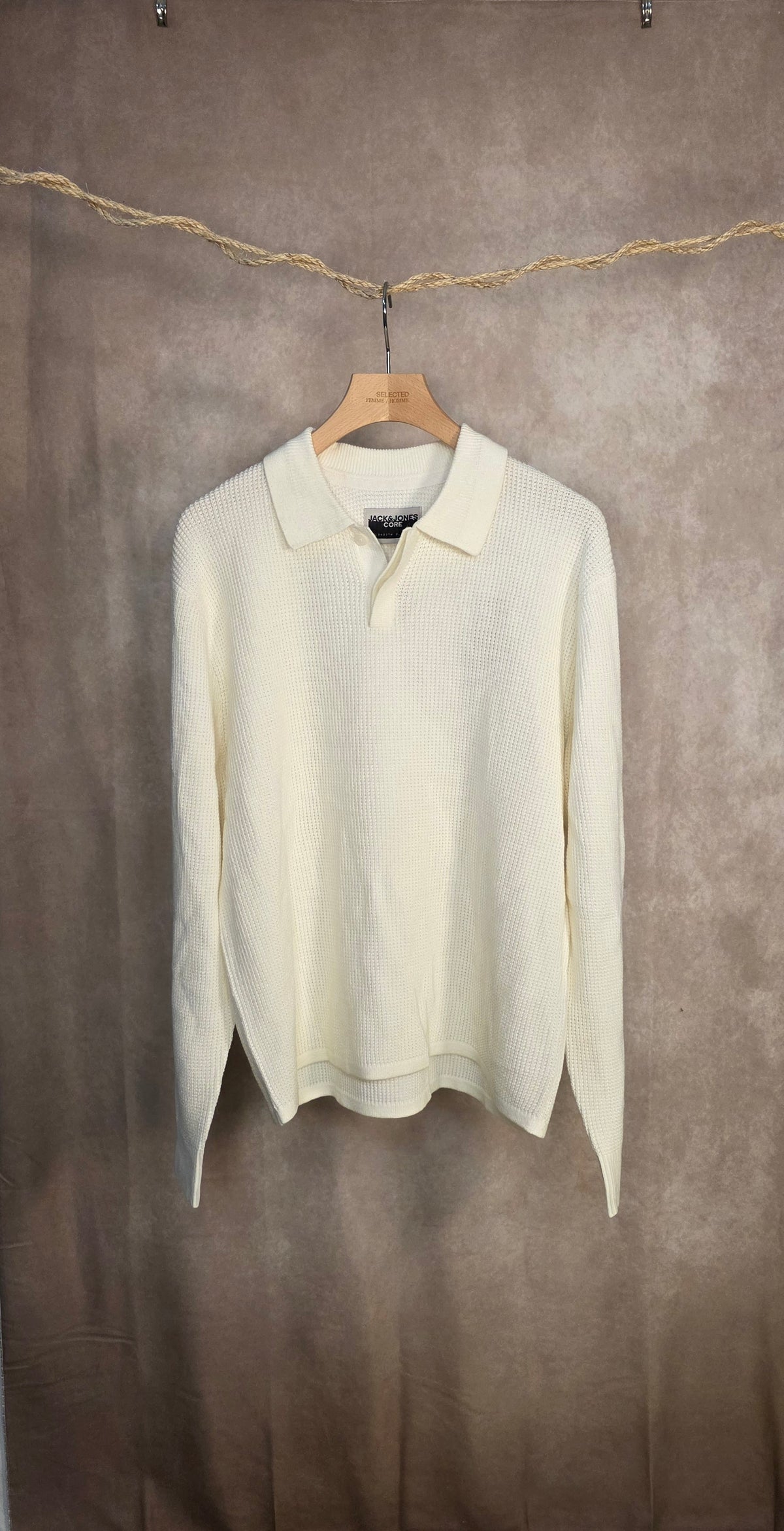 Maglia a polo bianca