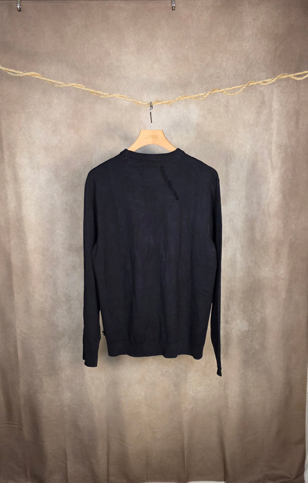 Maglia girocollo in maglia fine