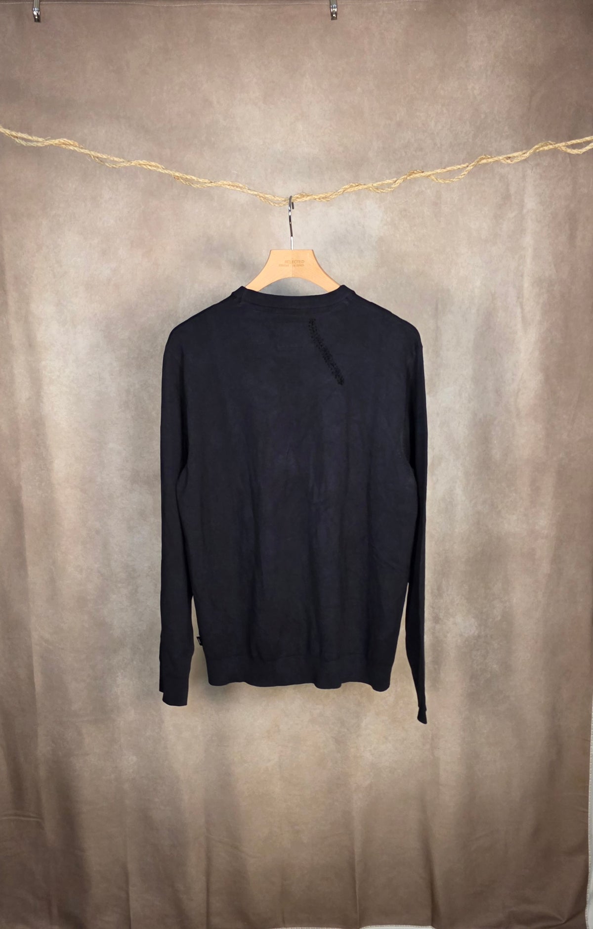 Maglia girocollo in maglia fine