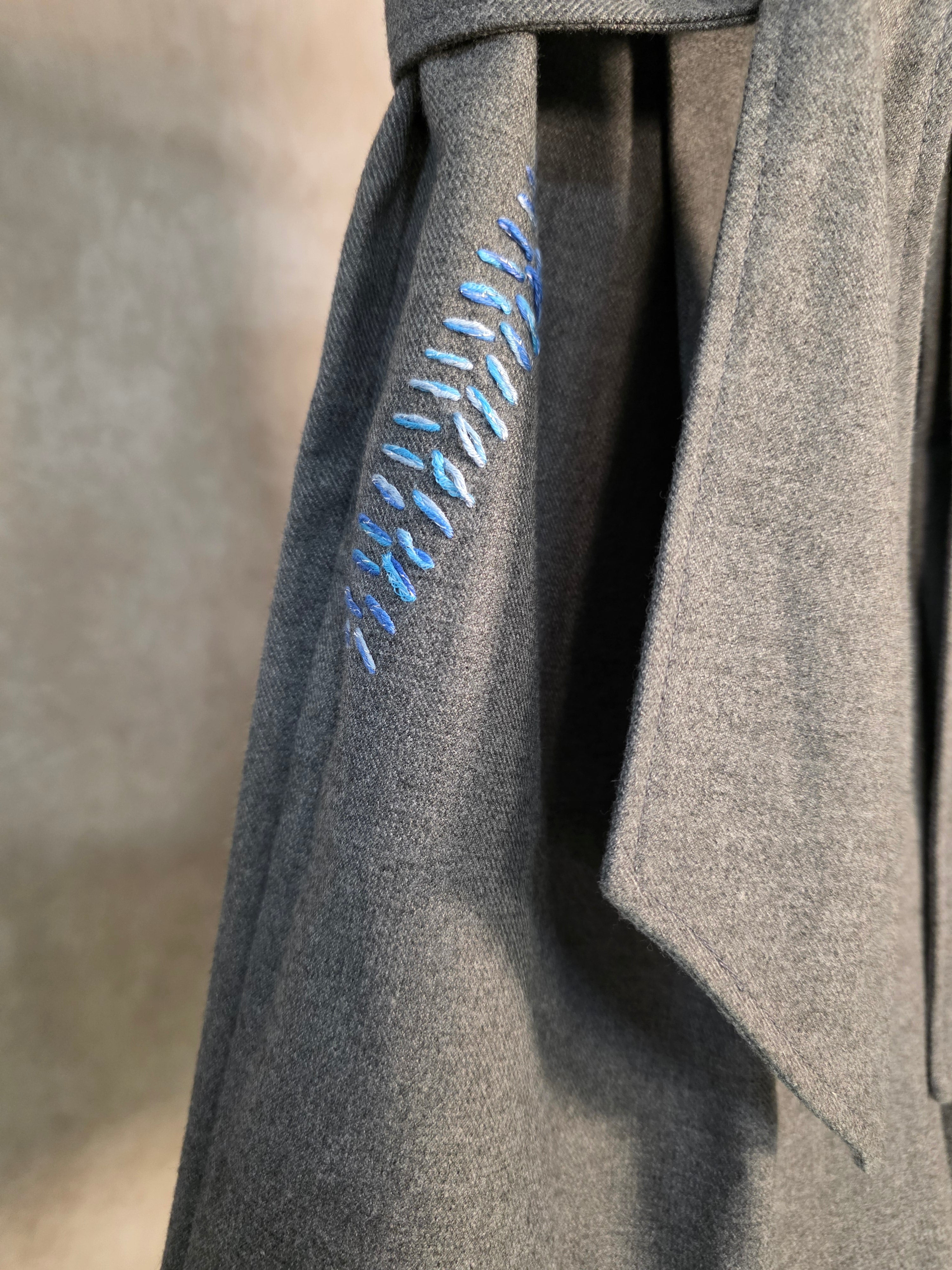 Gonna pantalone vita alta con cinturino