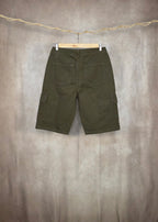 Pantaloncini cargo verde oliva