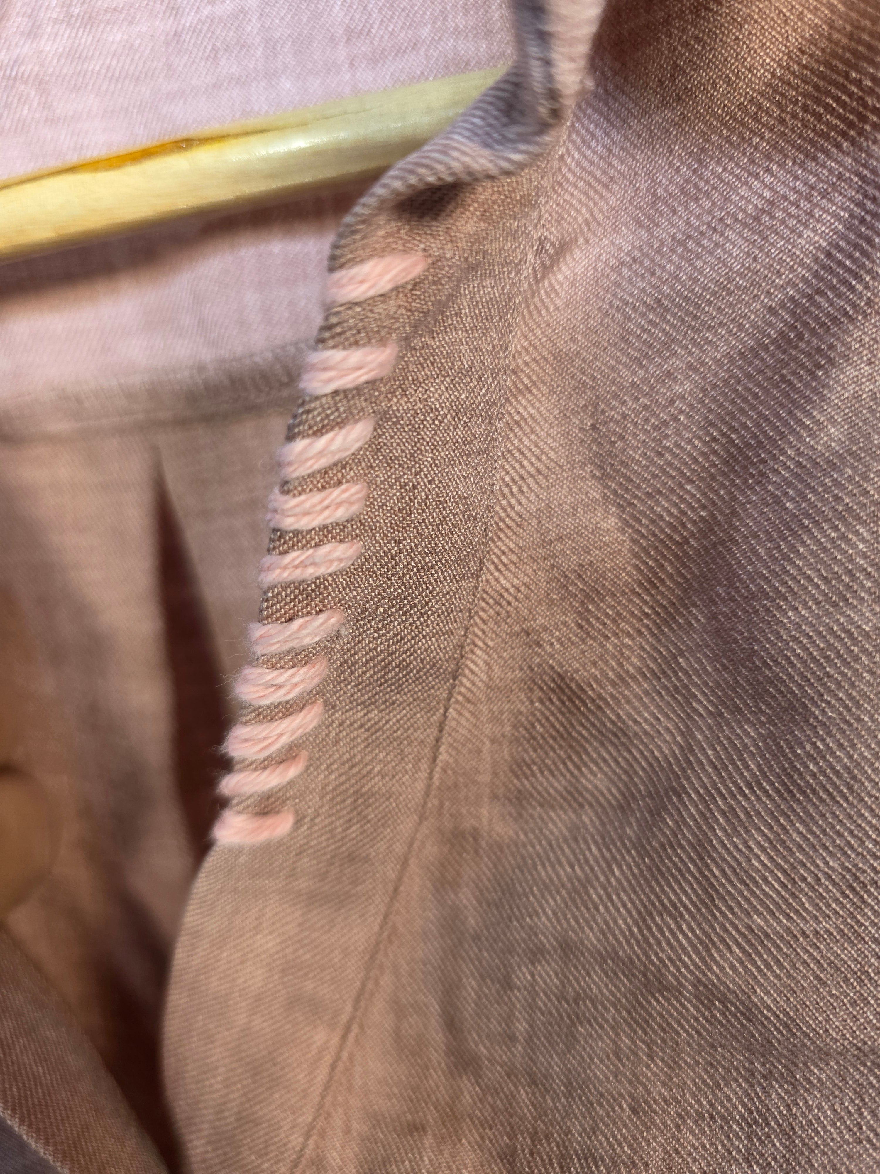 Camicia leggera rosa cipria