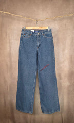 Jeans wide high waist
