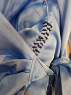 Camicia a Portafoglio con Chiusura a Fiocco