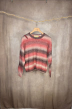 Maglia a righe sfumate