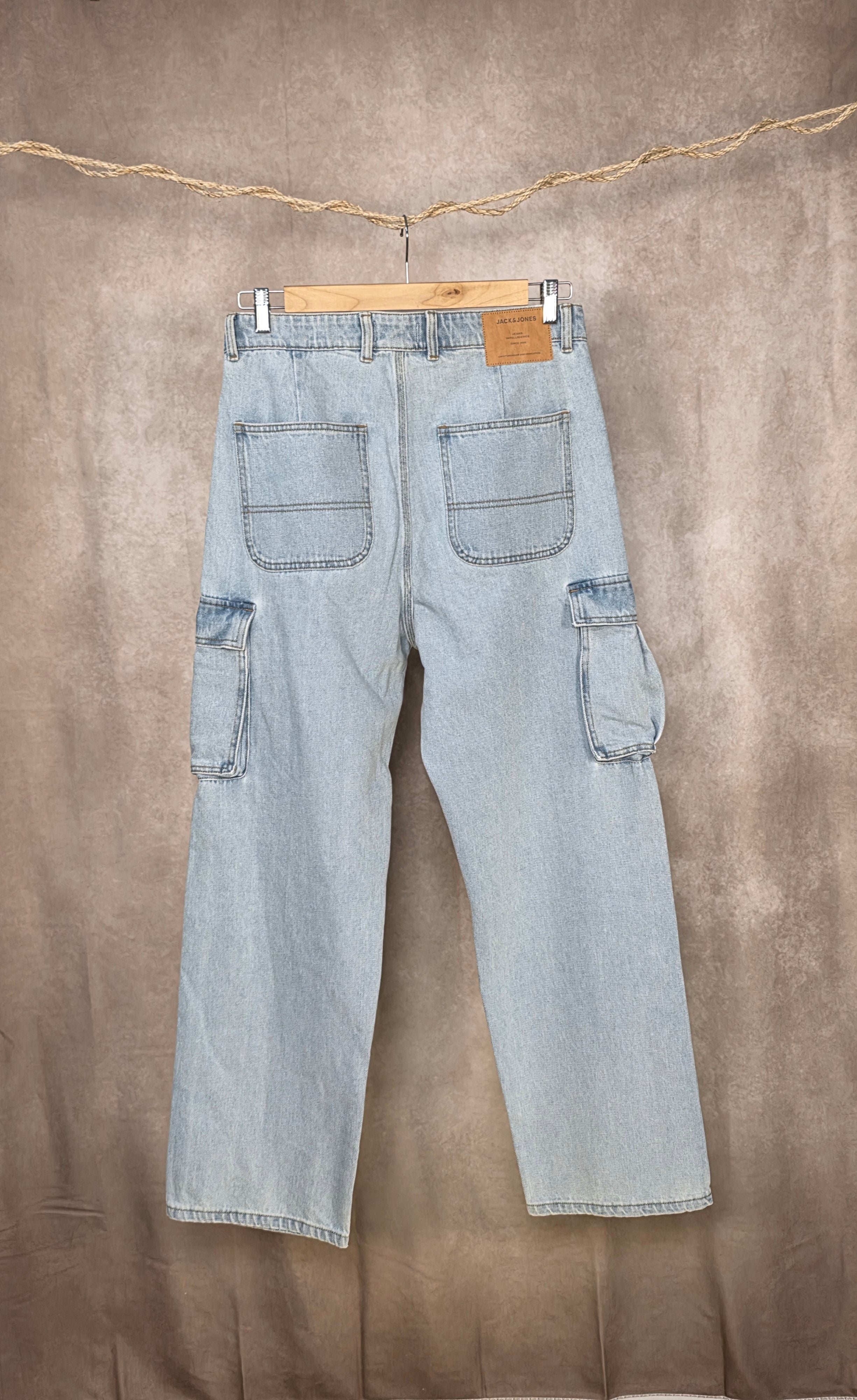 Jeans cargo baggy