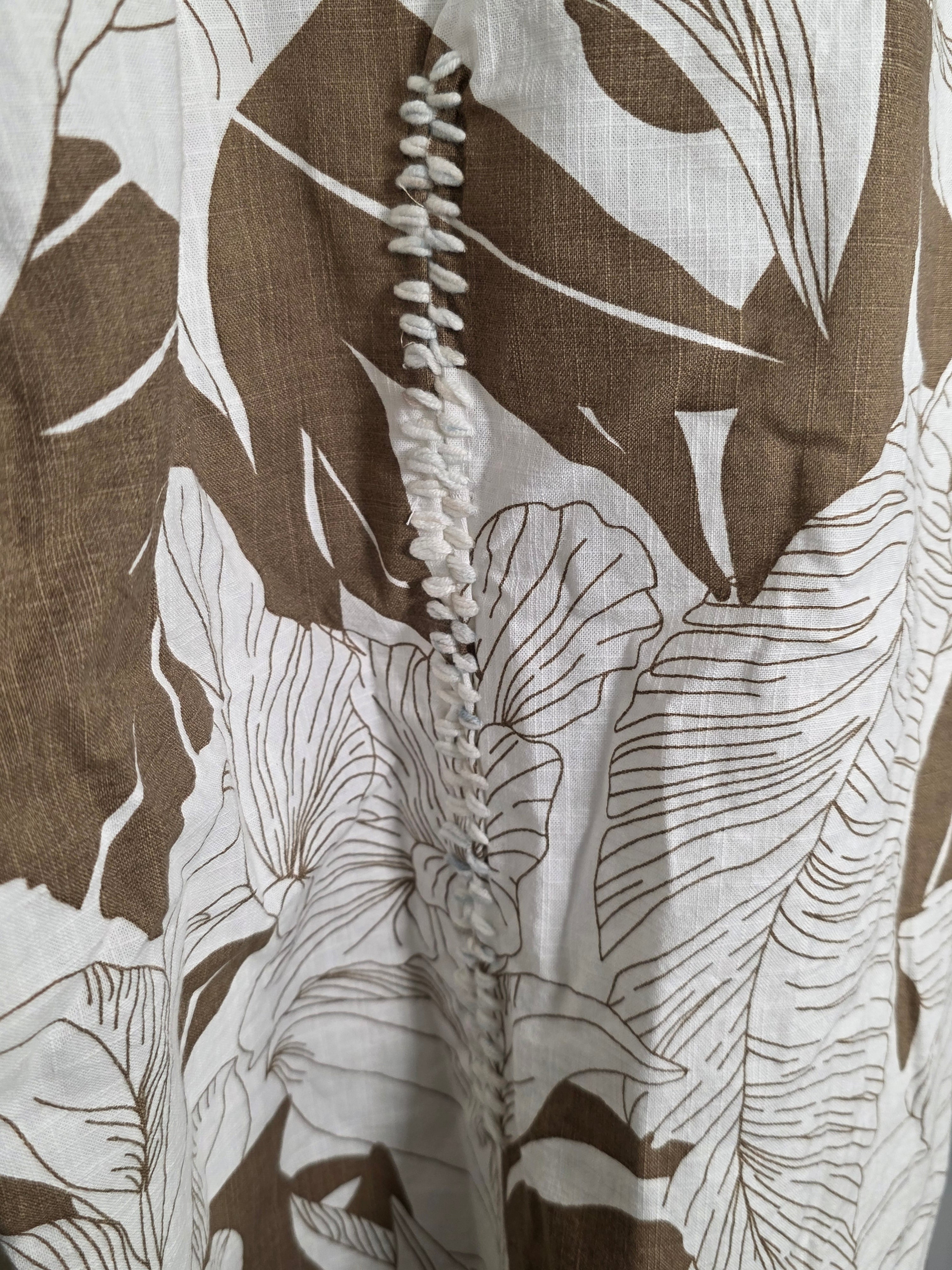 Camicia fantasia floreale tg.L