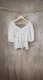 Camicia a fantasia floreale