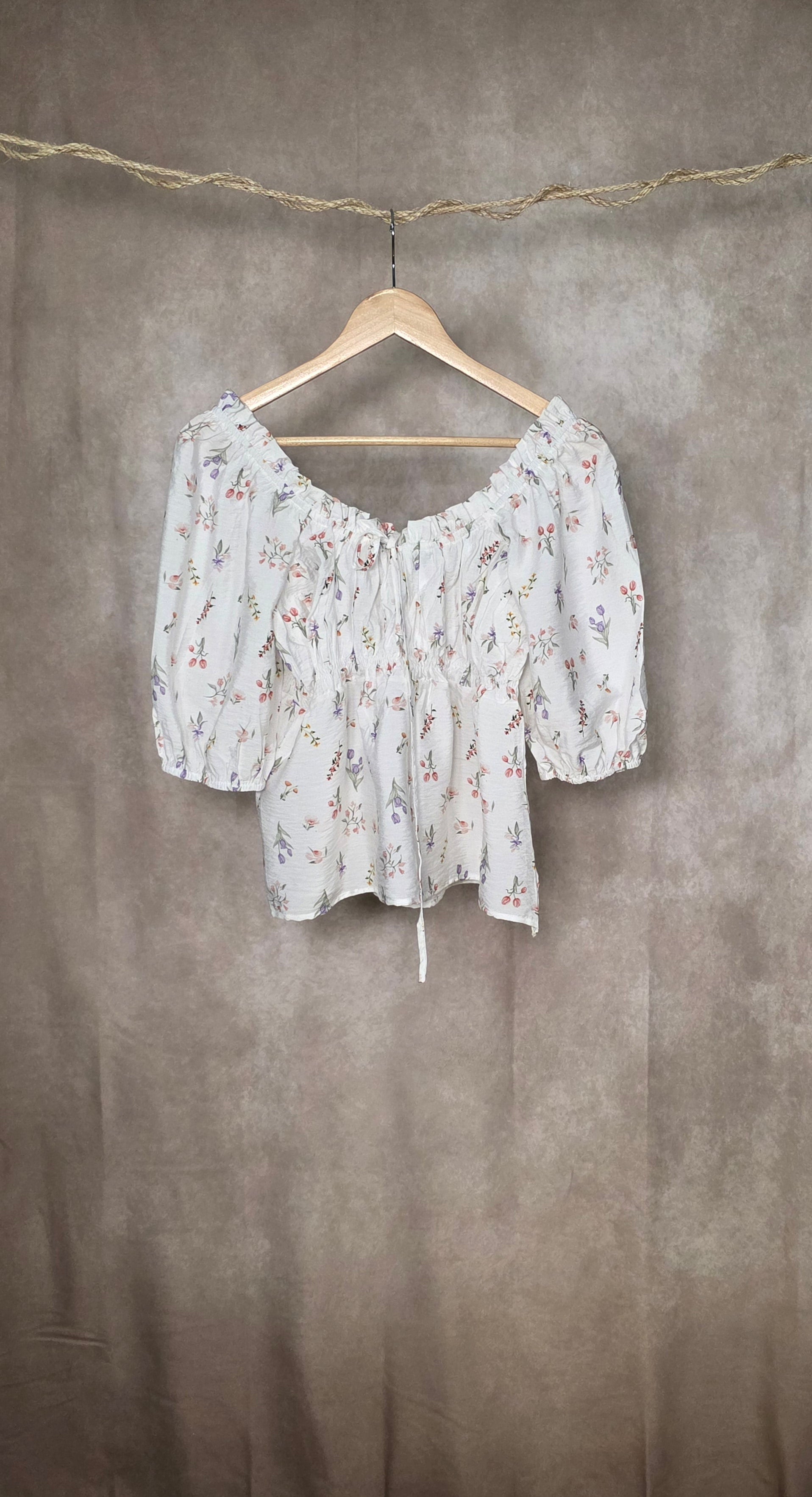 Camicia a fantasia floreale