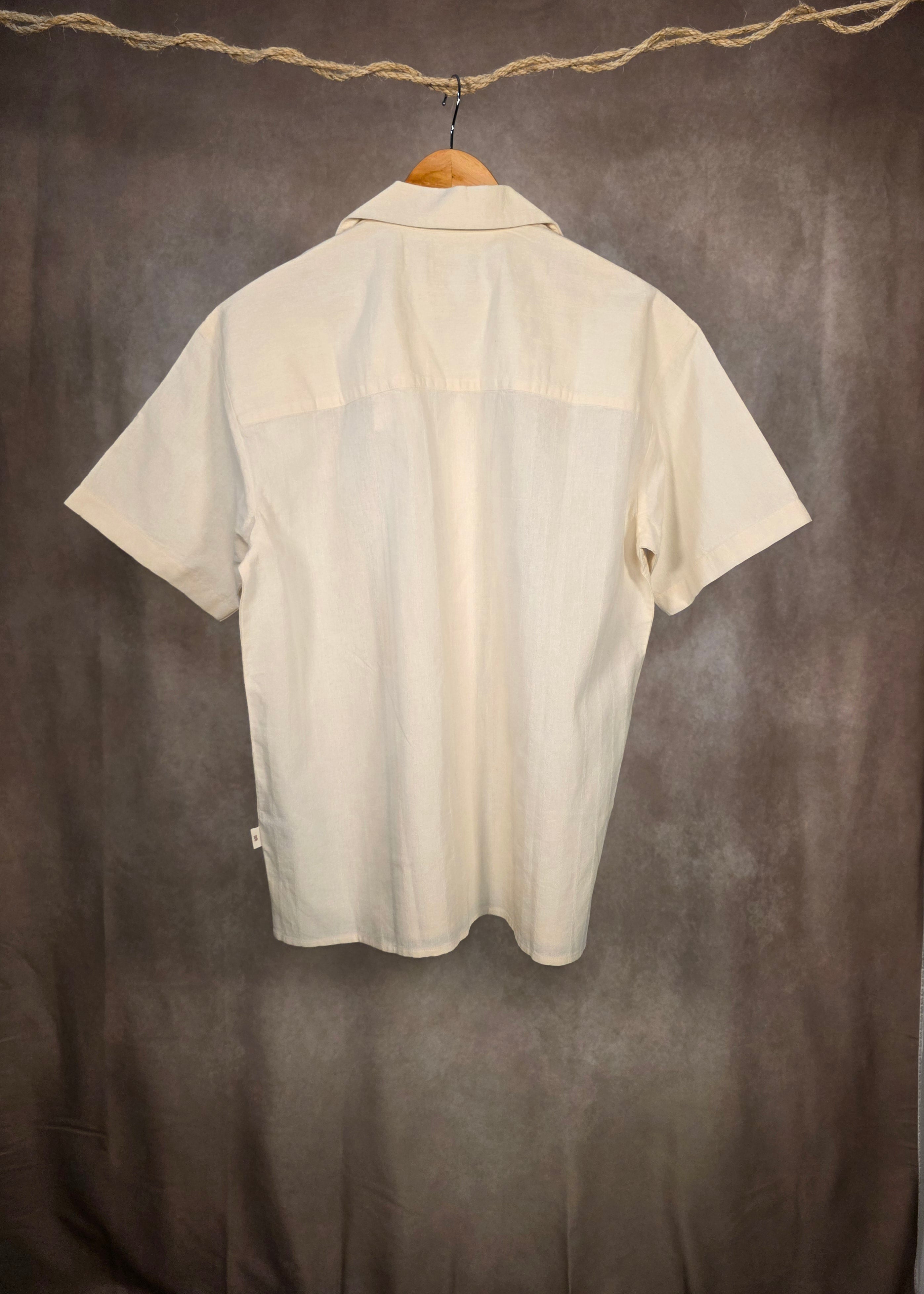 Camicia con colletto cubano