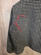 Giacca cropped a  quadretti
