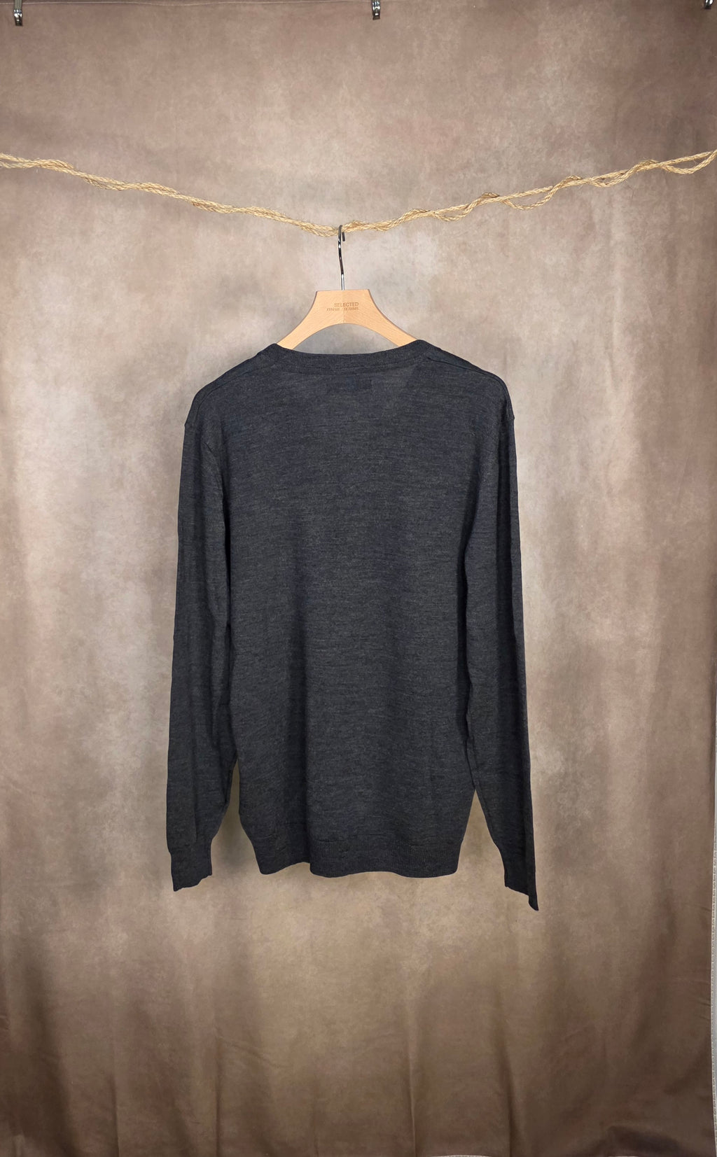 Maglia in lana grigio scuro di Frankie Morello