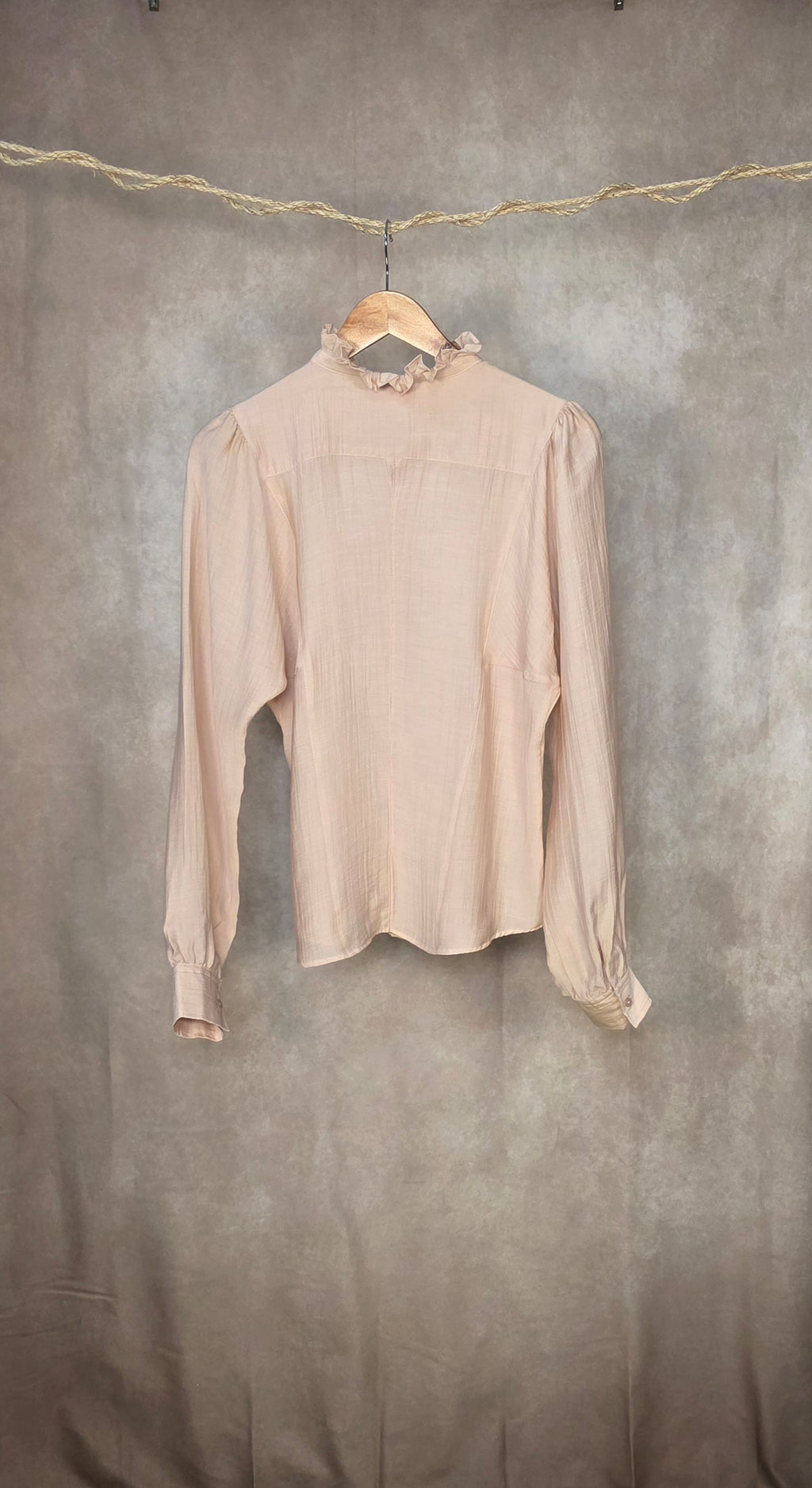 Camicia con collo alla coreana