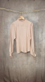 Camicia con collo alla coreana