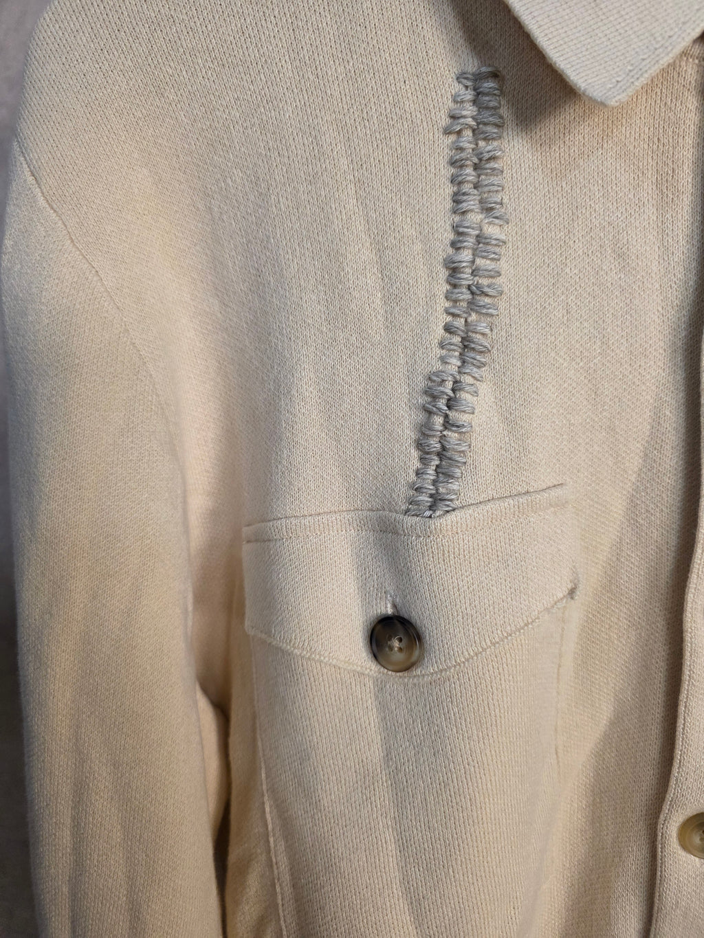 Camicia overshirt in cotone organico