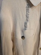 Camicia overshirt in cotone organico
