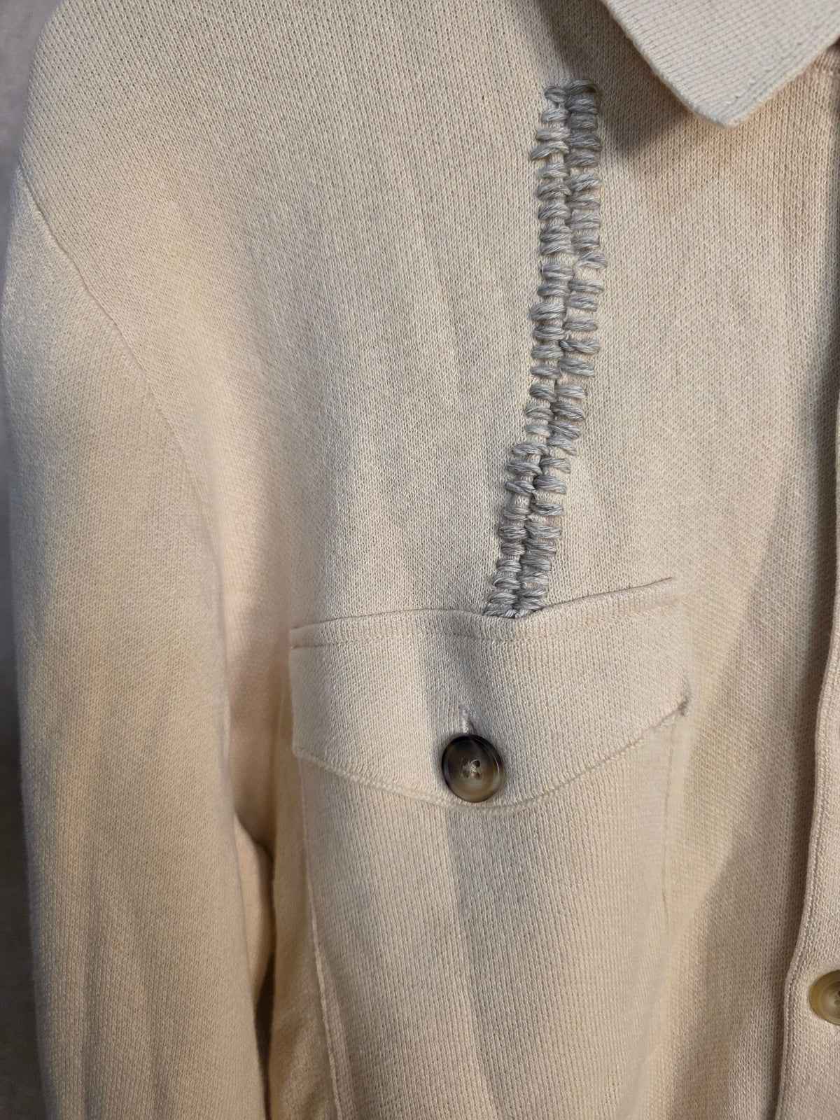 Camicia overshirt in cotone organico