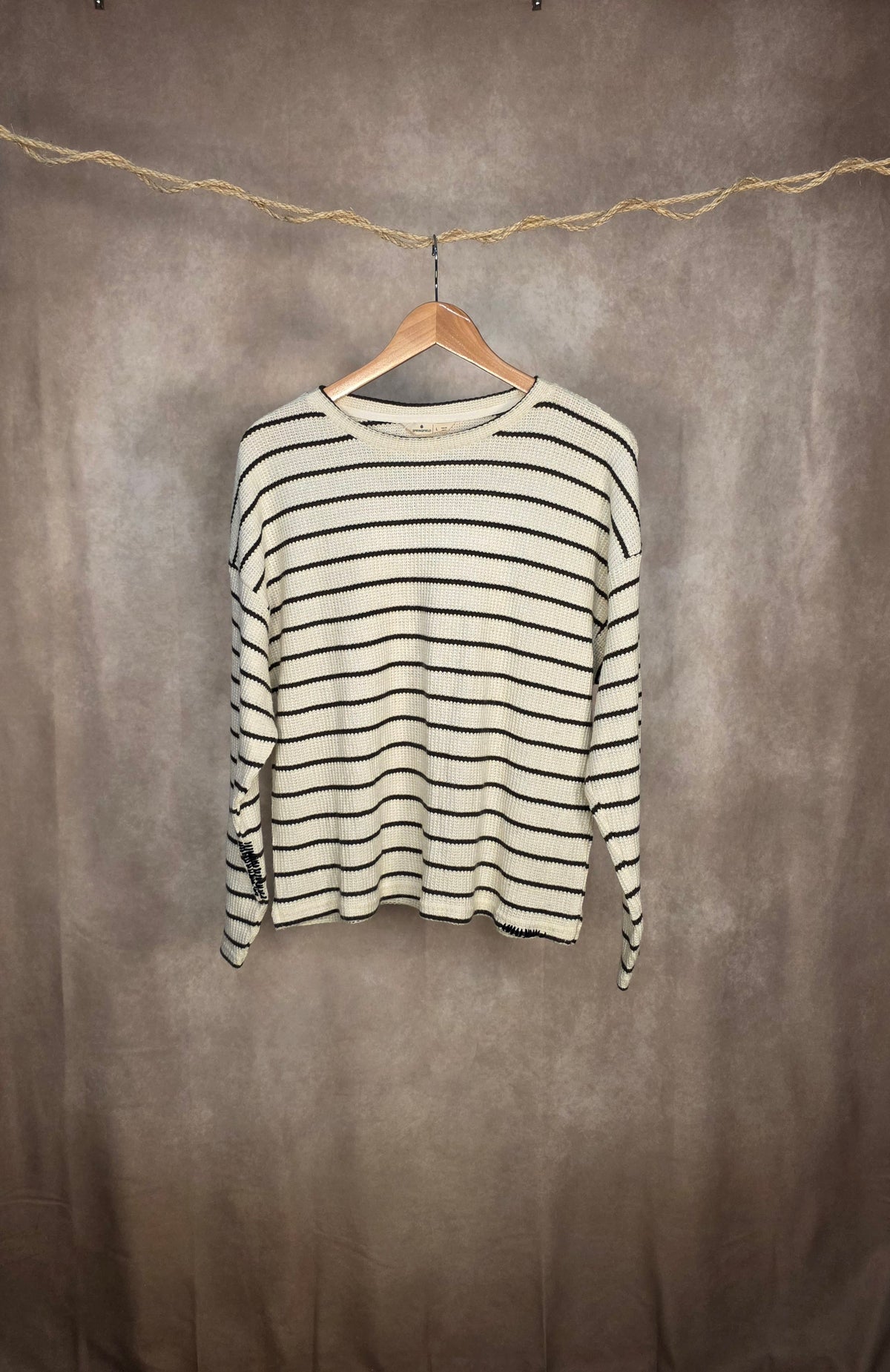 Maglietta soft a righe