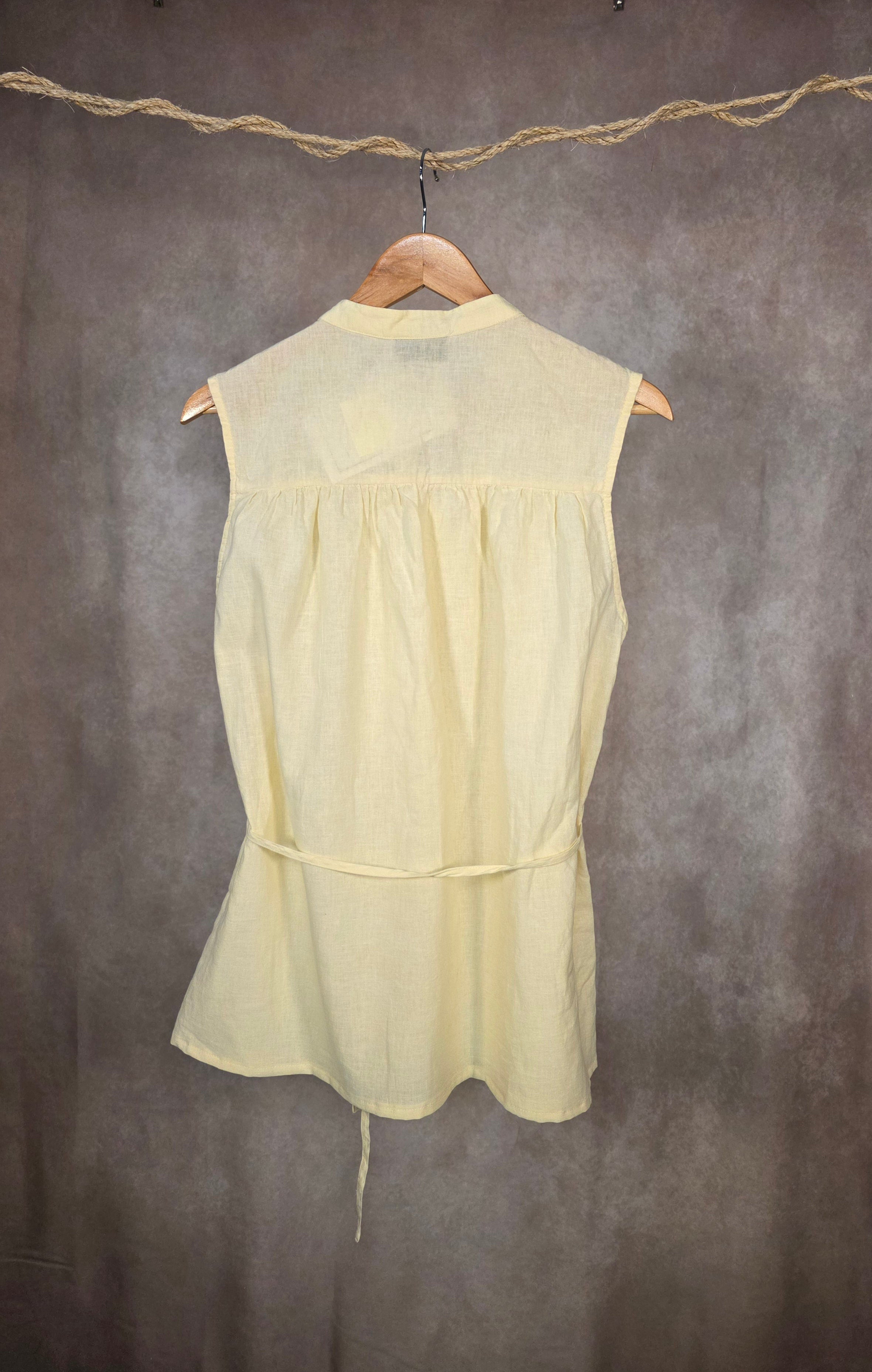 Camicia senza maniche soft touch