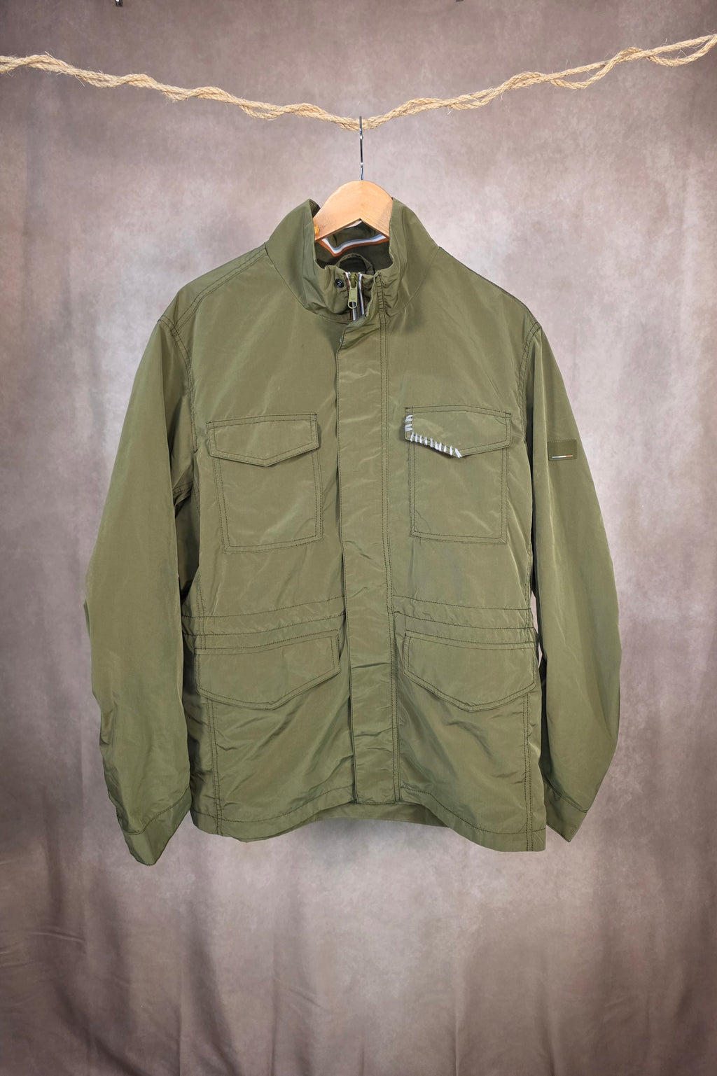Giacca stile militare con tasche