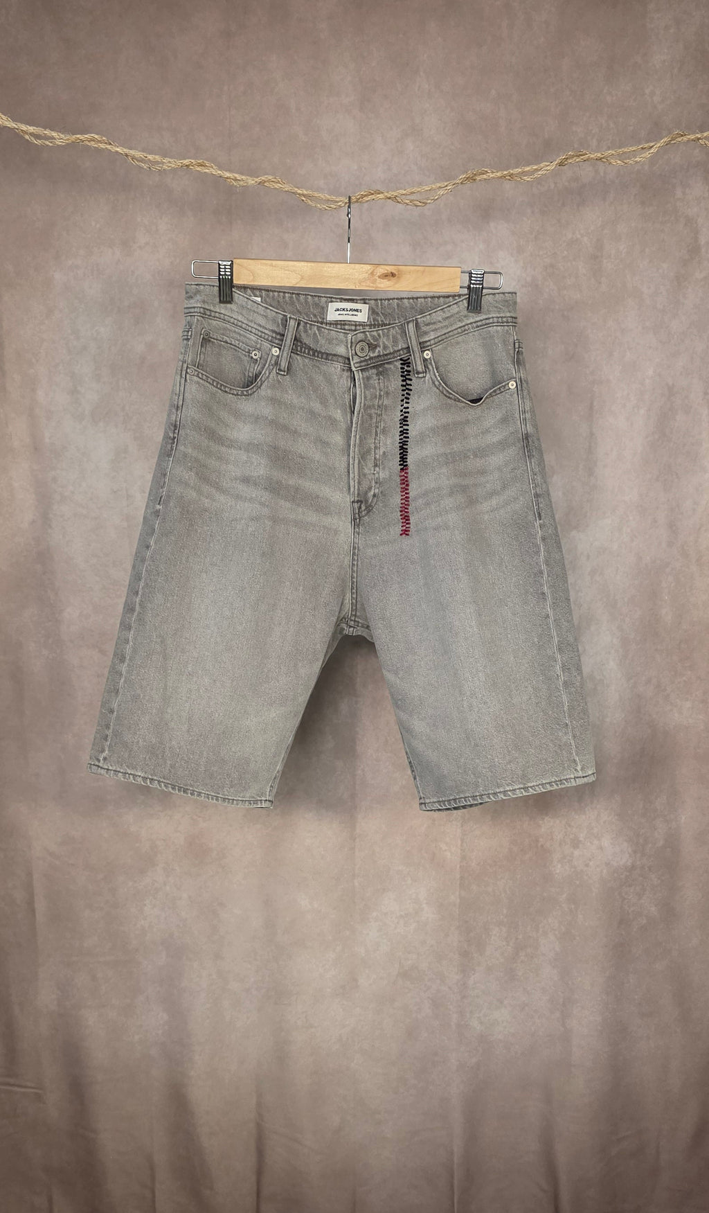 Shorts di jeans baggy