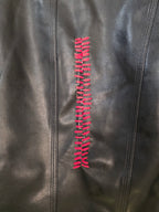 Giacca biker in similpelle