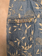 Abito salopette in denim