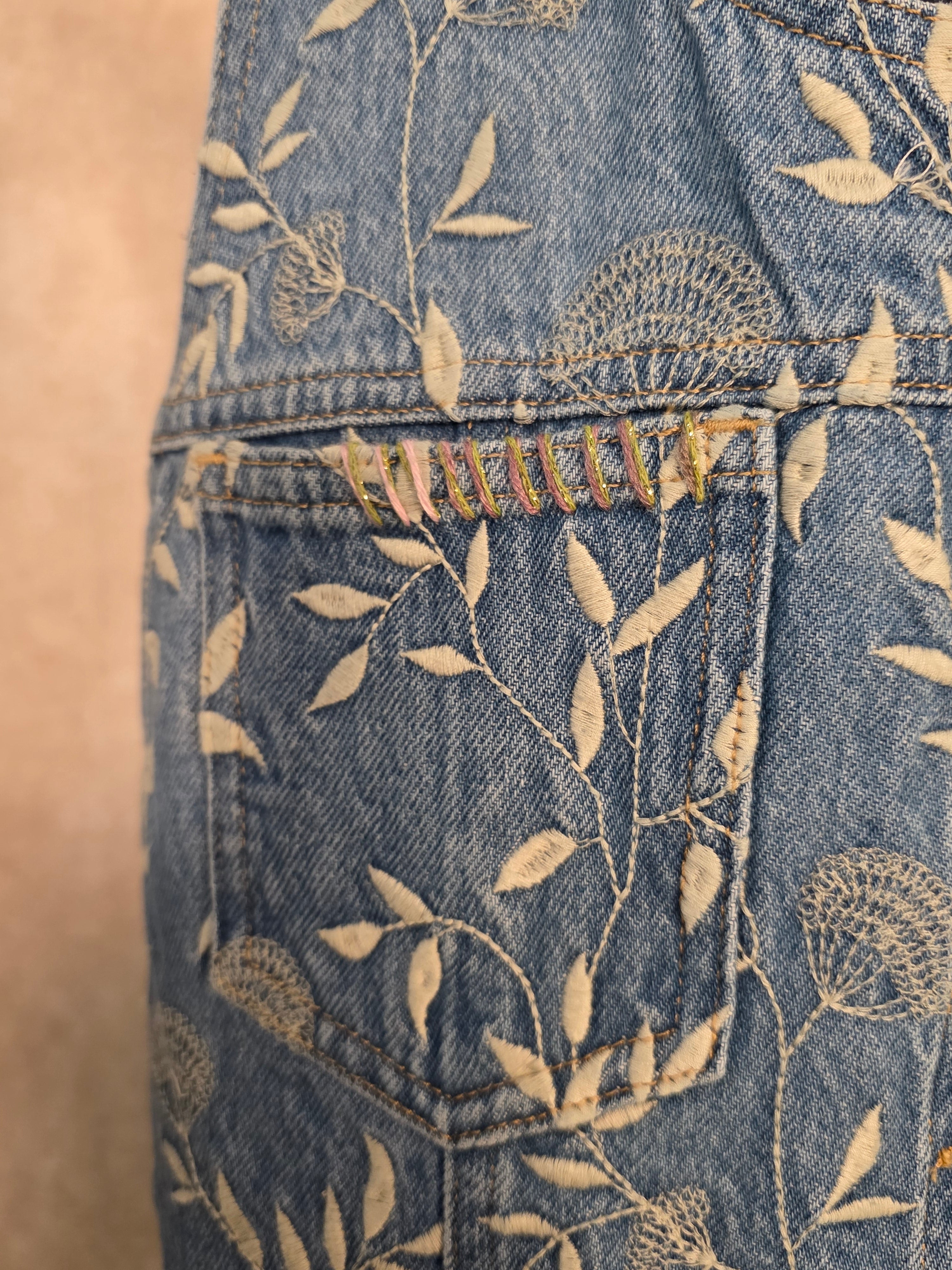 Abito salopette in denim