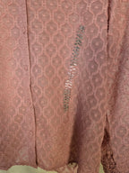 Camicia jacquard rosa antico