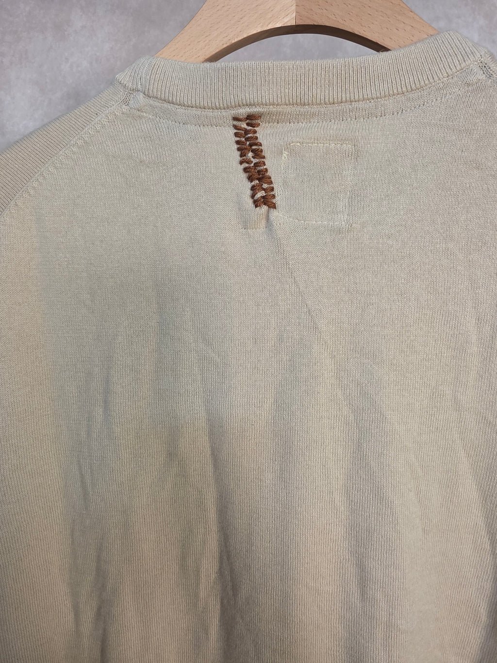 Maglia girocollo in misto cashmere