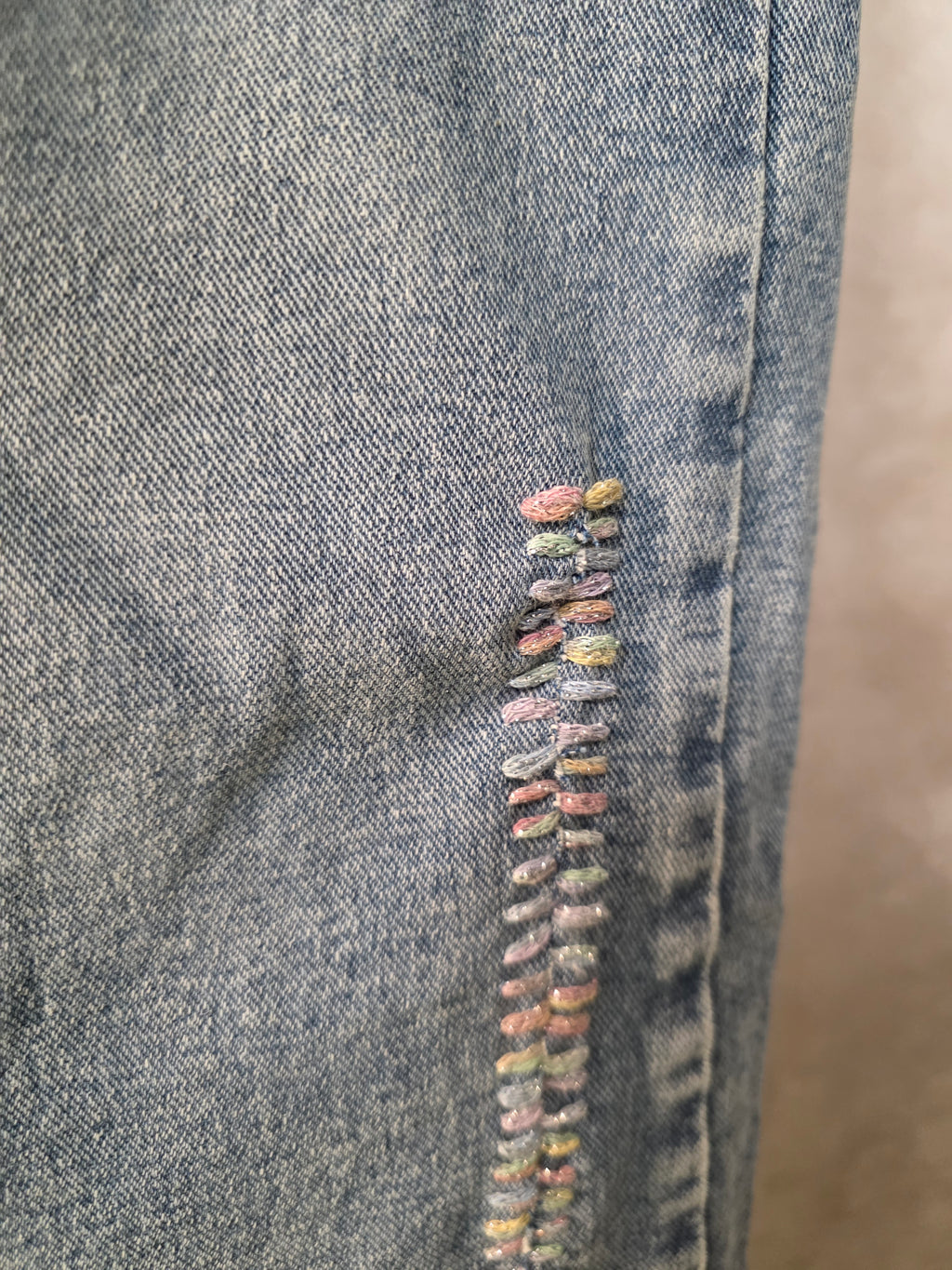 Gonna denim lunga