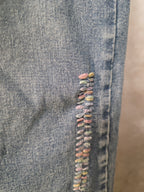 Gonna denim lunga