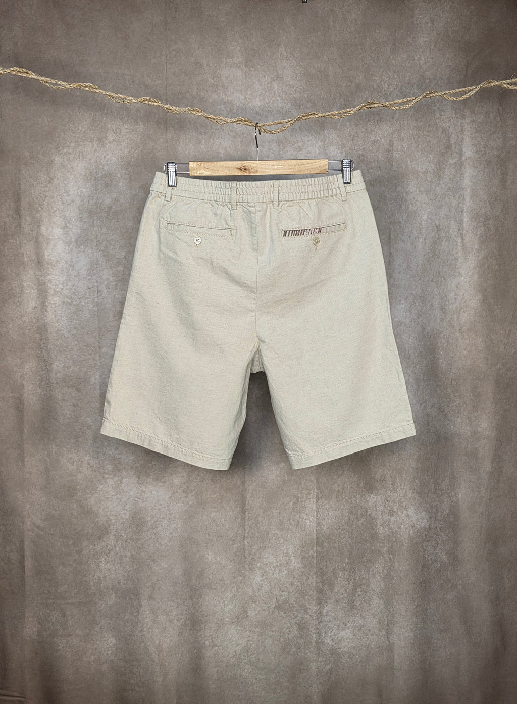 Bermuda loose fit in misto lino