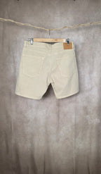 Shorts in denim beige