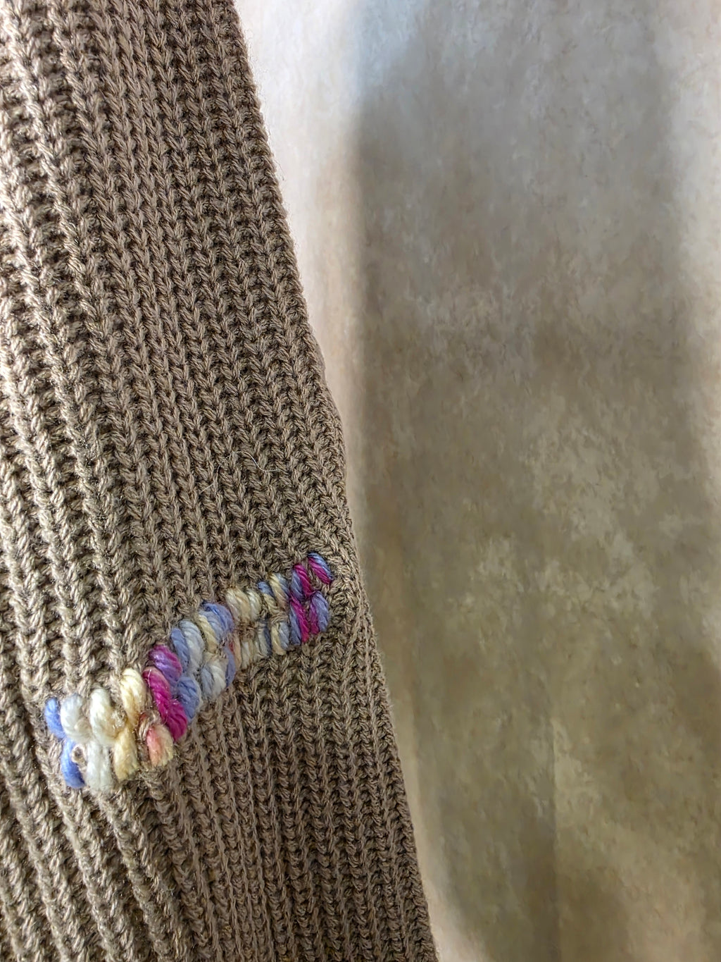 Cardigan a scollo V con bottoni