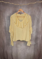 Camicia con volant