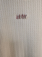 Maglione girocollo a coste