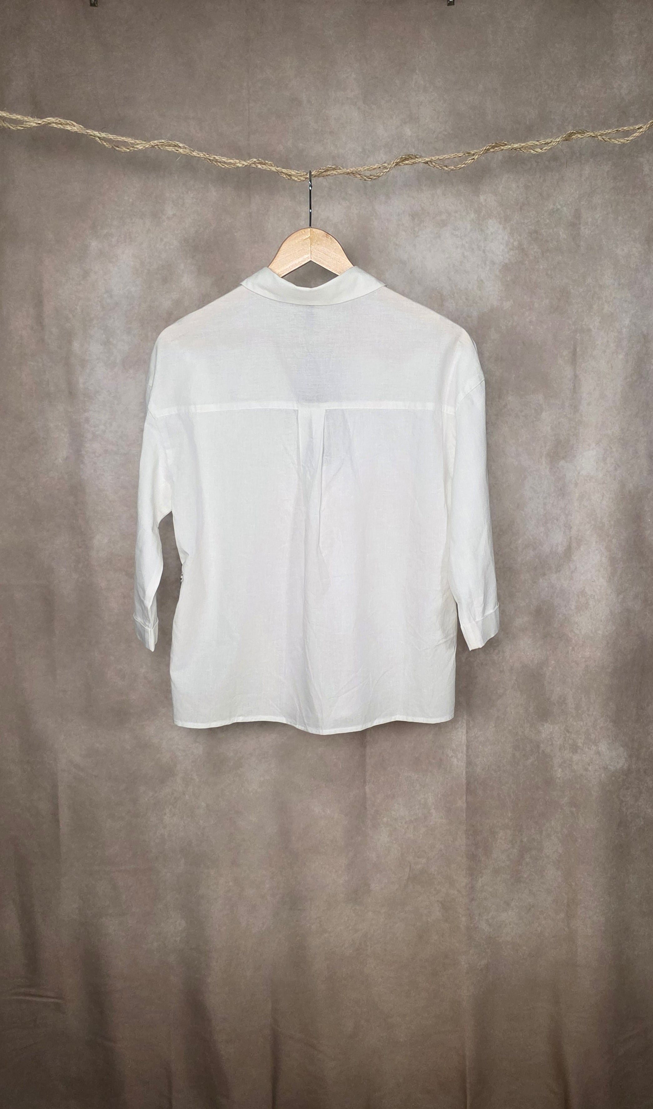 Camicia in misto lino