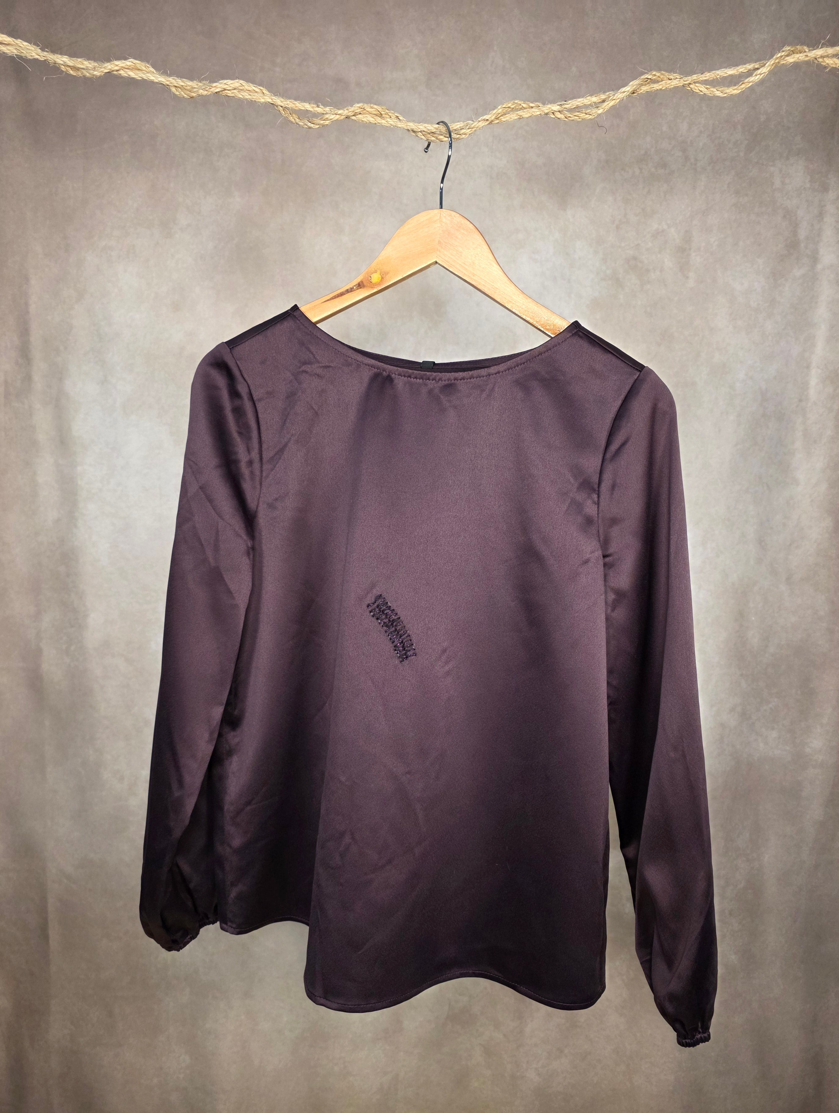Camicia satinata