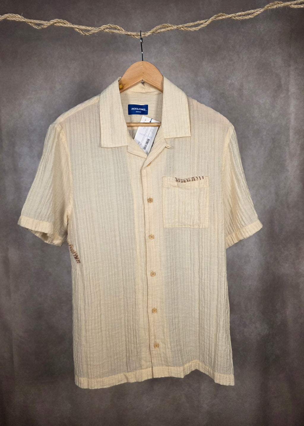 Camicia jacquard resort