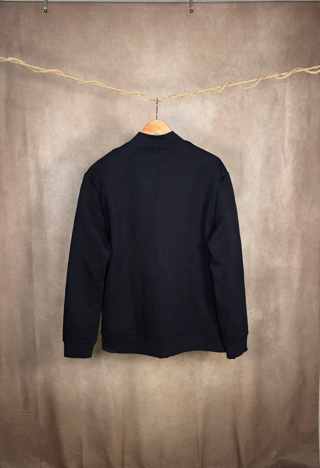 Giacca blu navy di mezza stagione