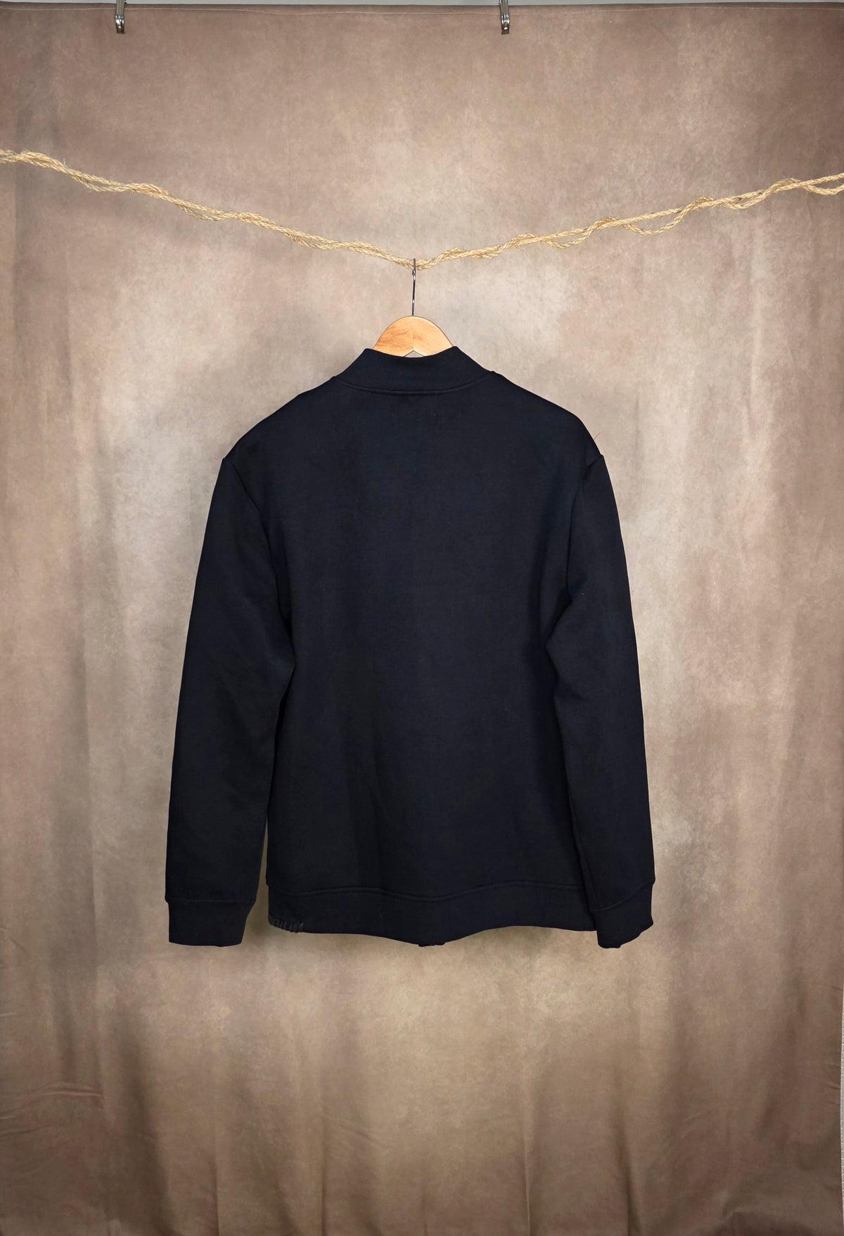 Giacca blu navy di mezza stagione
