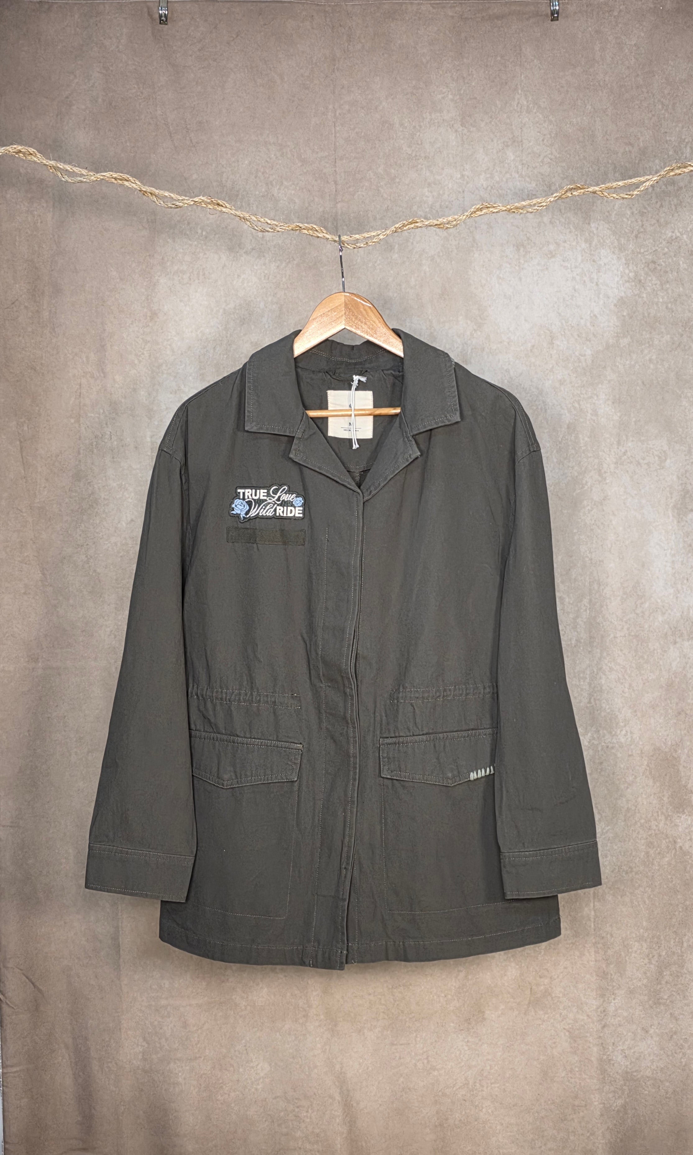 Giacca military overshirt