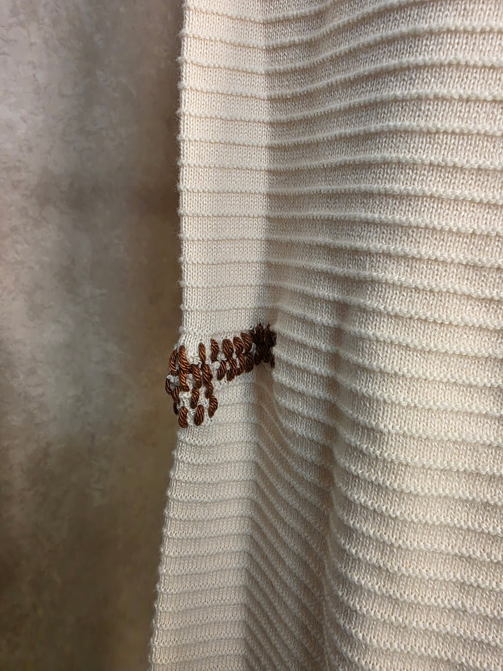 Maglia girocollo in cotone organico