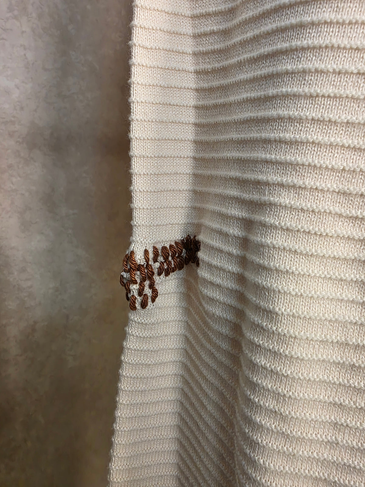 Maglia girocollo in cotone organico