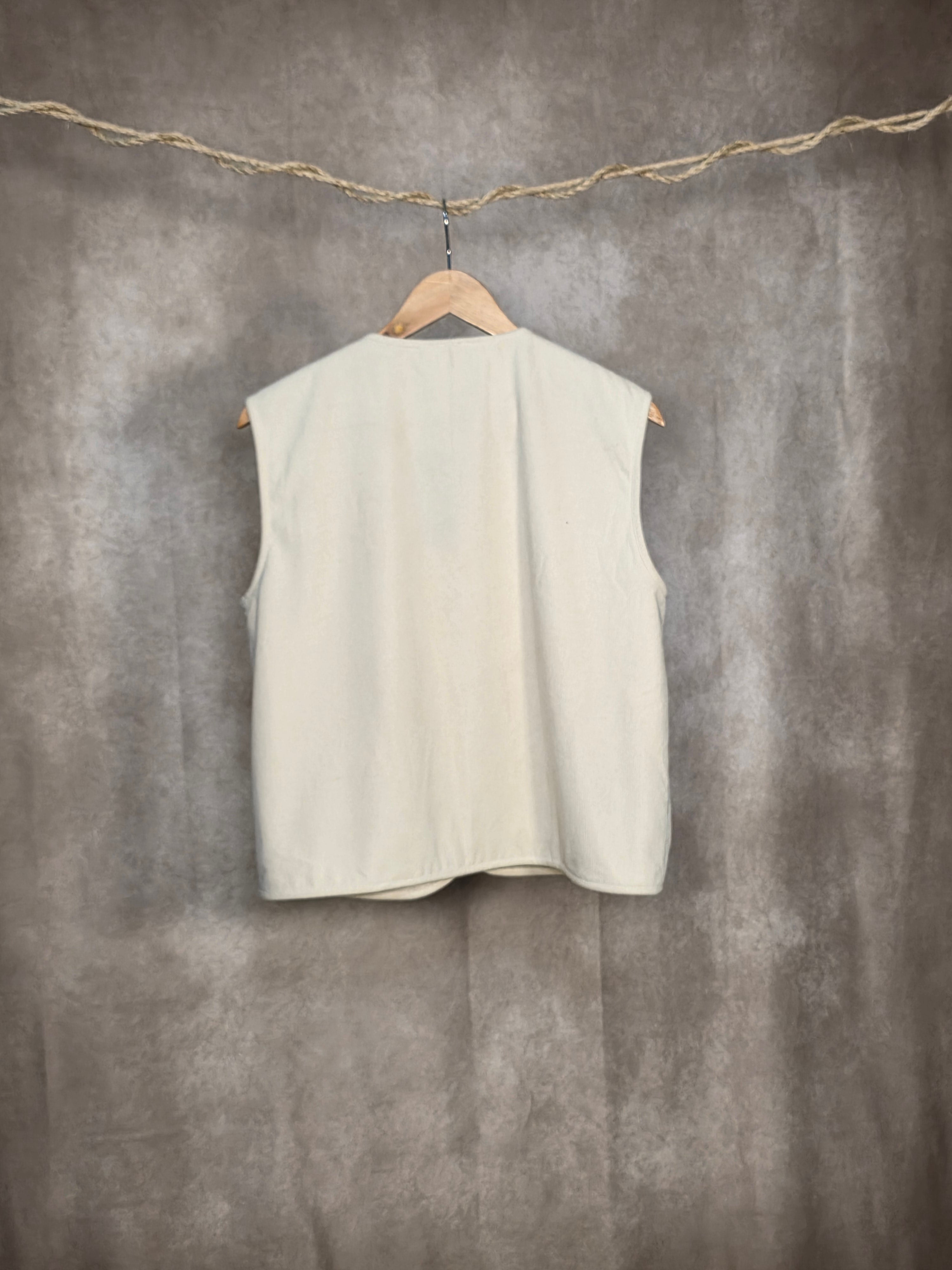 Gilet  in velluto a coste
