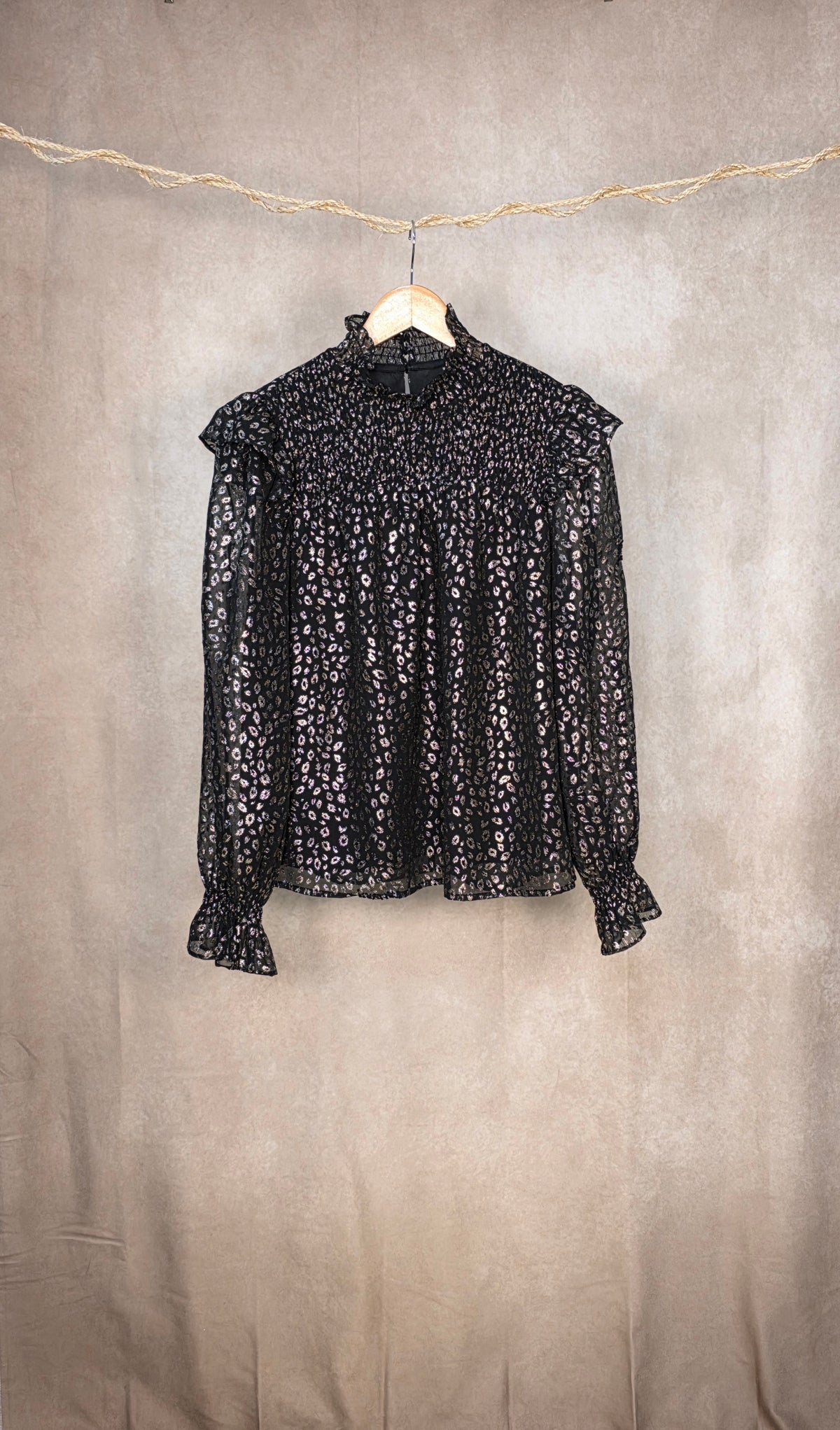Camicia con volant