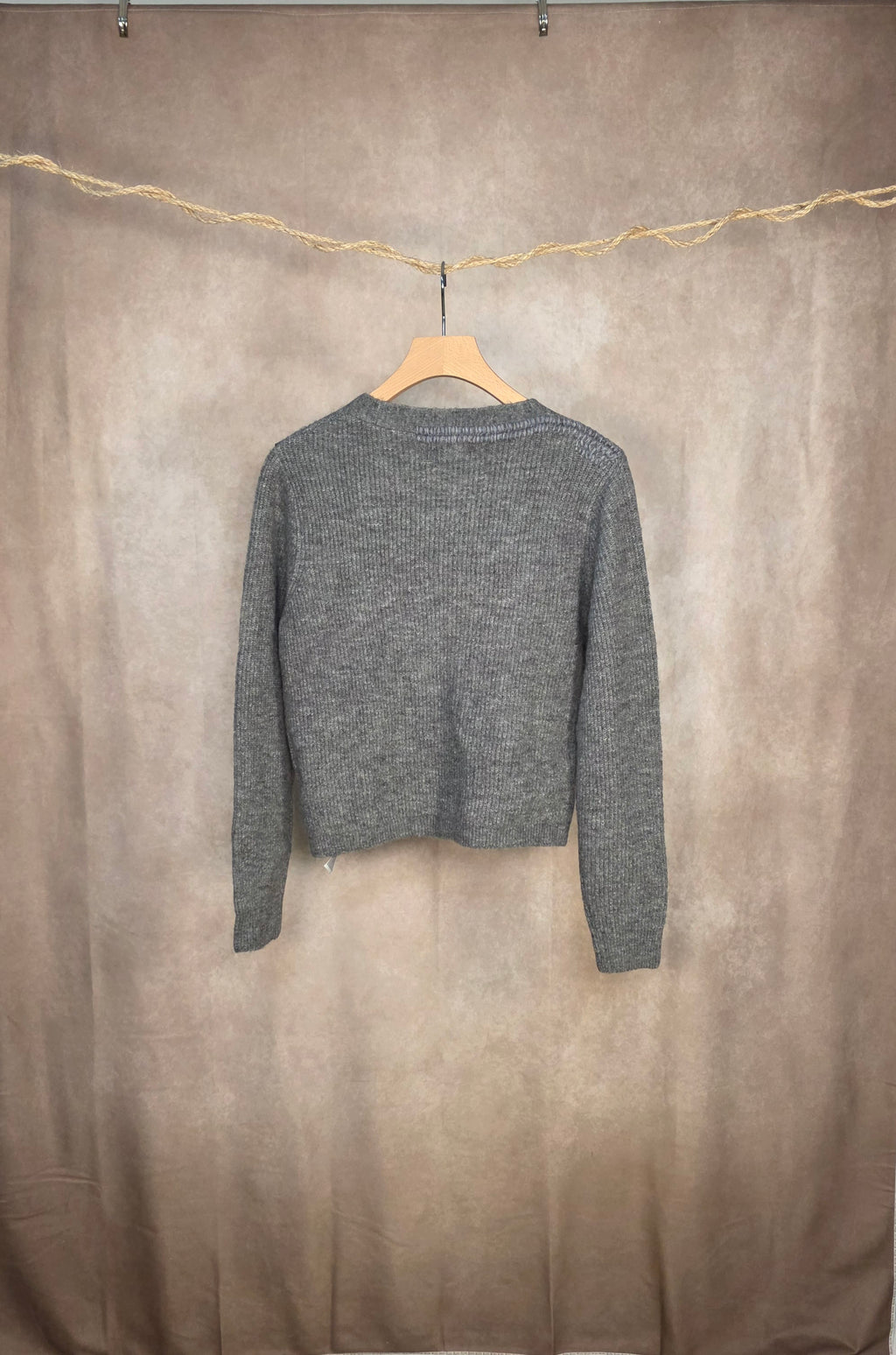 Cardigan in maglia con fiocchi