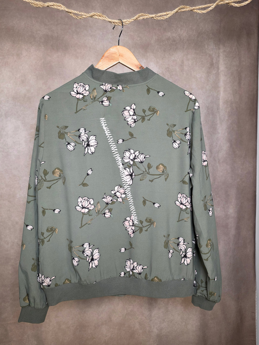 Giacca leggera floreale
